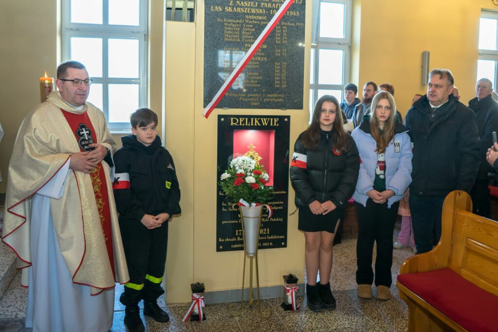 Msza Święta w intencji pomordowanych żołnierzy AK.