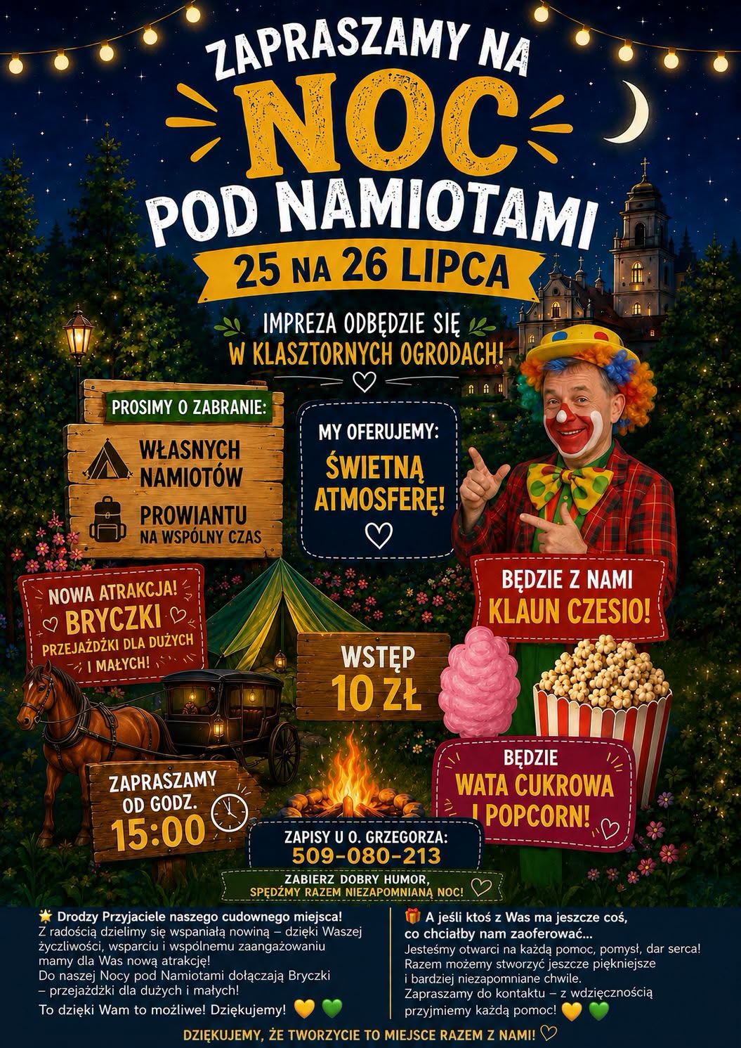 Read more about the article Wakacje pod namiotami