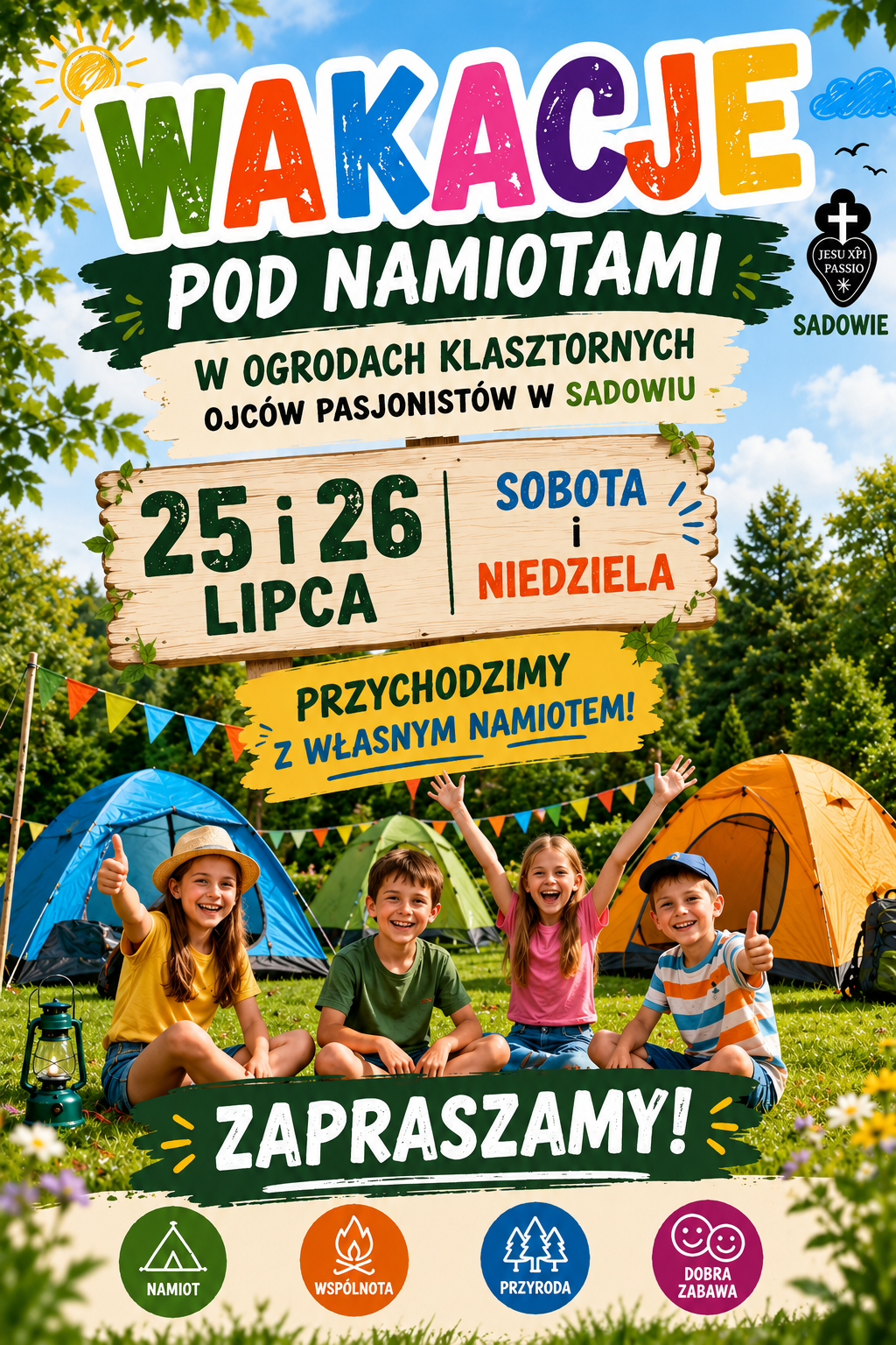 Read more about the article Wakacje pod namiotami