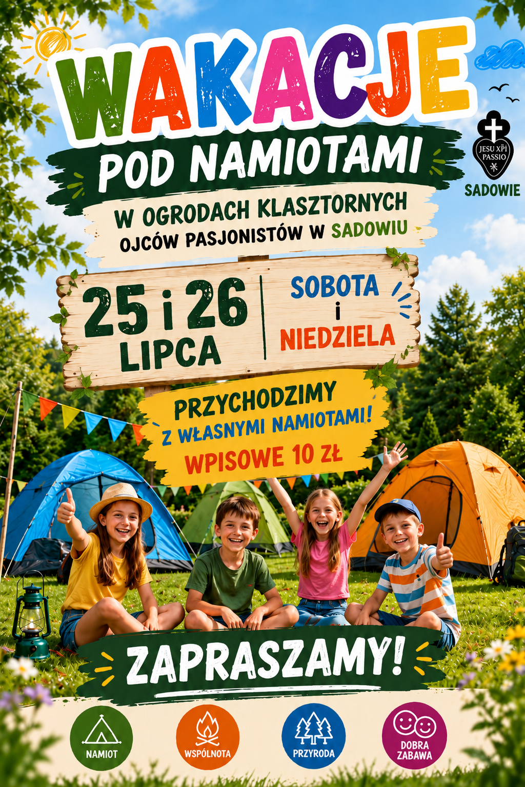 Read more about the article Wakacje pod namiotami