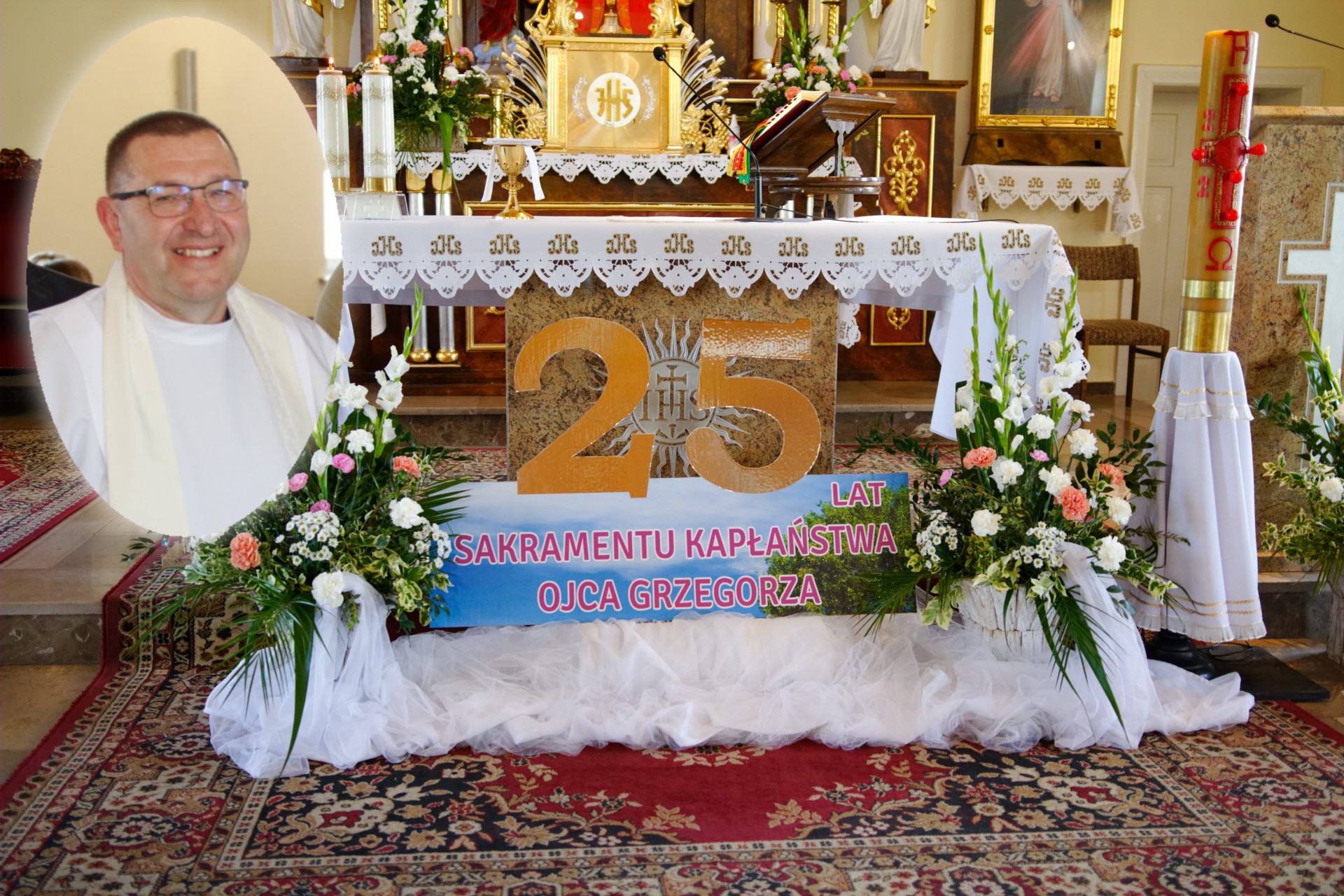 You are currently viewing Jubileusz kapłaństwa o. Grzegorza