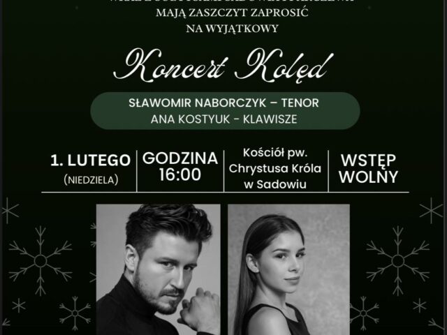 Koncert kolęd.