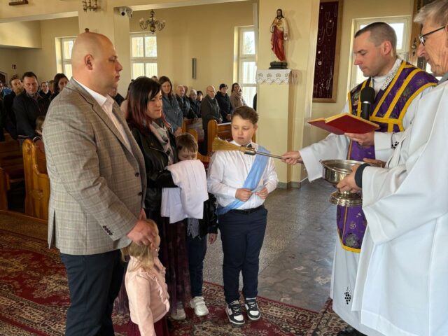 Nowy ministrant – Wojtek